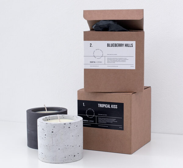 Kraft Candle Boxes