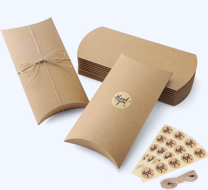 kraft pillow boxes1